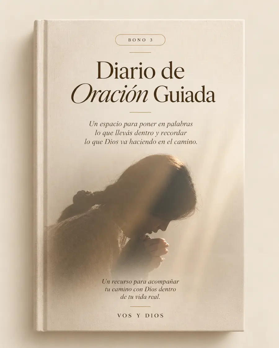 Portada del bono Diario de Oración Guiada
