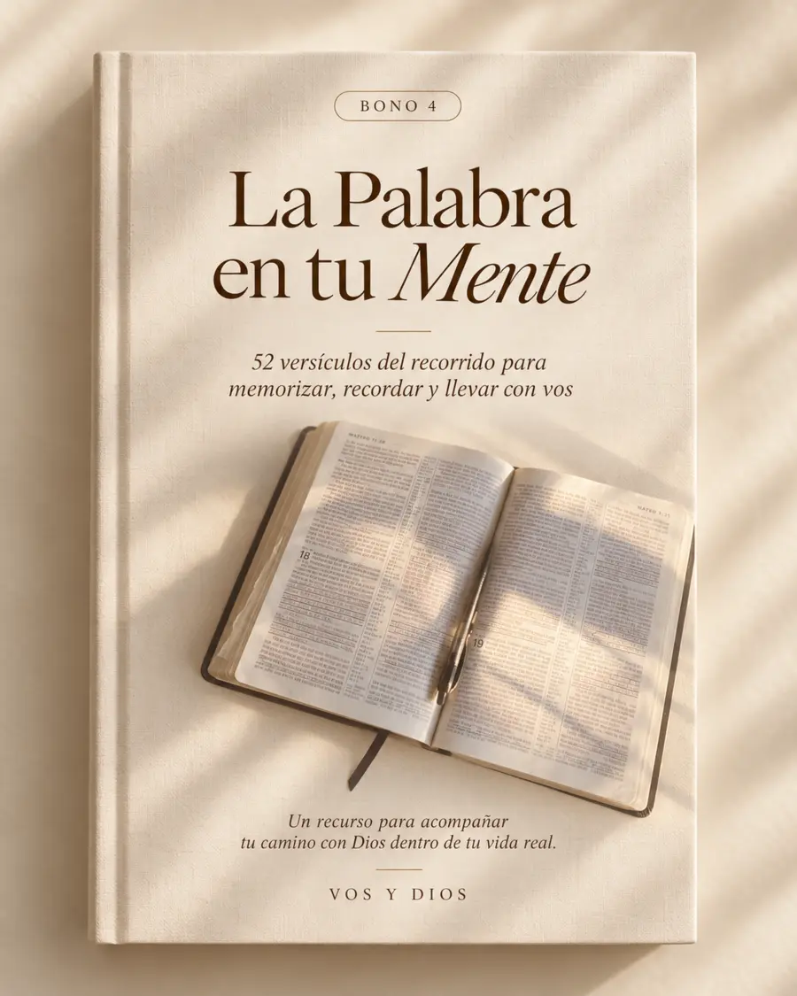 Portada del bono La Palabra en tu Mente